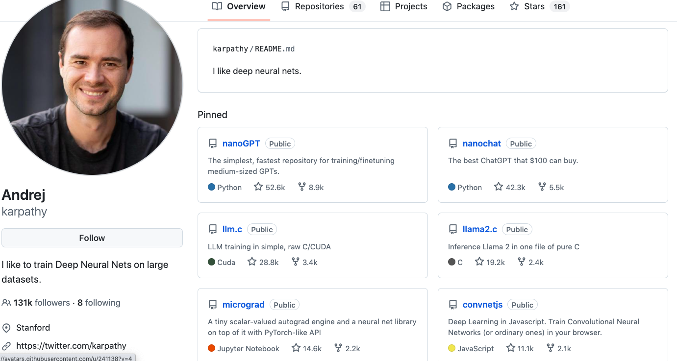 截图来自GitHub