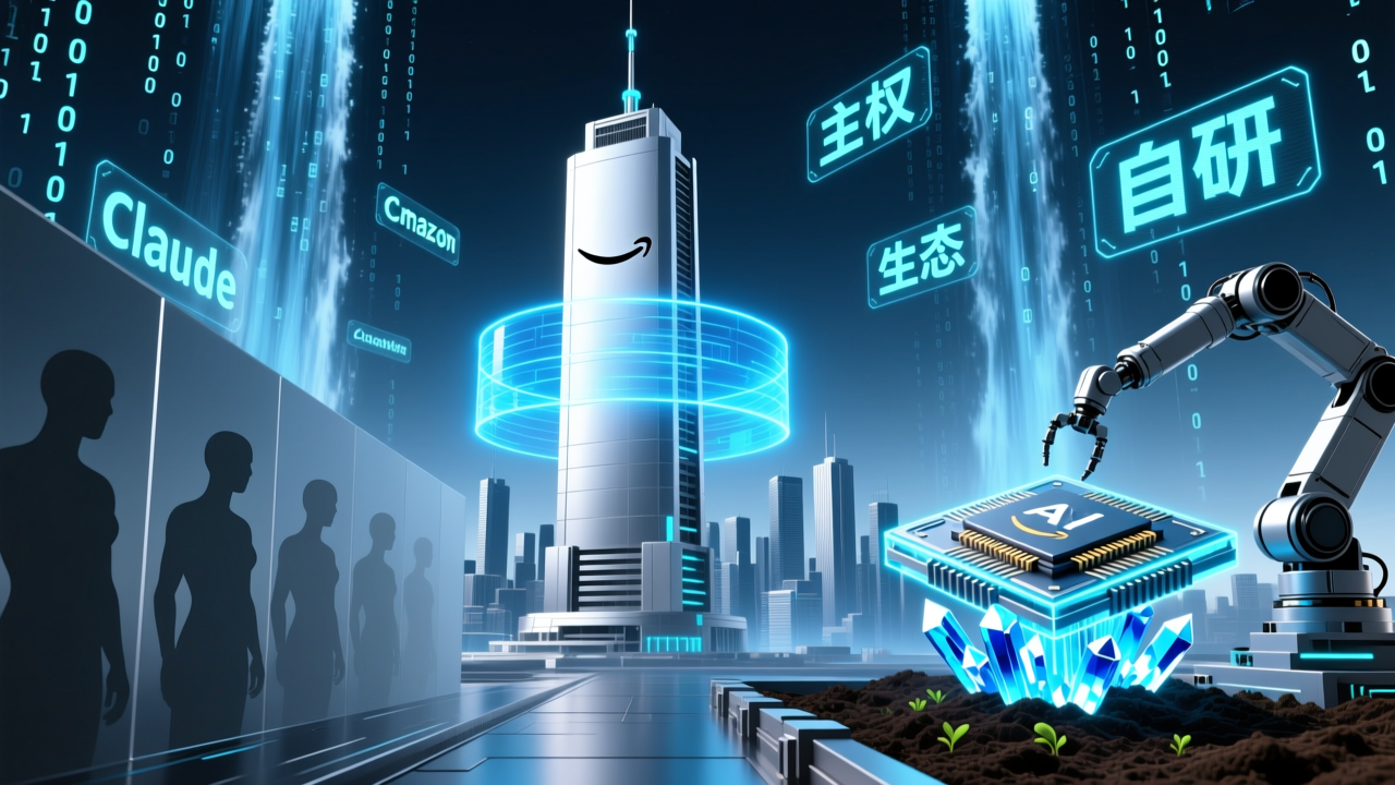 禁⽤Claude、强推自研：亚马逊打响AI生态主权战