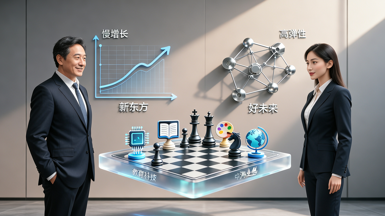 新东方慢增长、好未来高弹性，教培巨头的下一场较量是什么？
