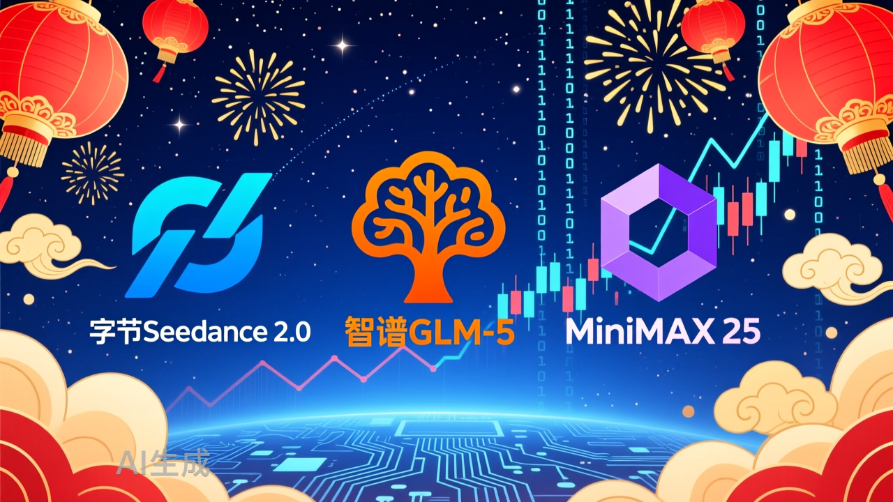国产大模型春节档扎堆：DeepSeek上新，智谱GLM-5与MiniMAX 2.5曝新进展，AI应用股大涨