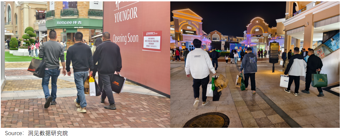 春节扫货的中老登，挤爆奥特莱斯