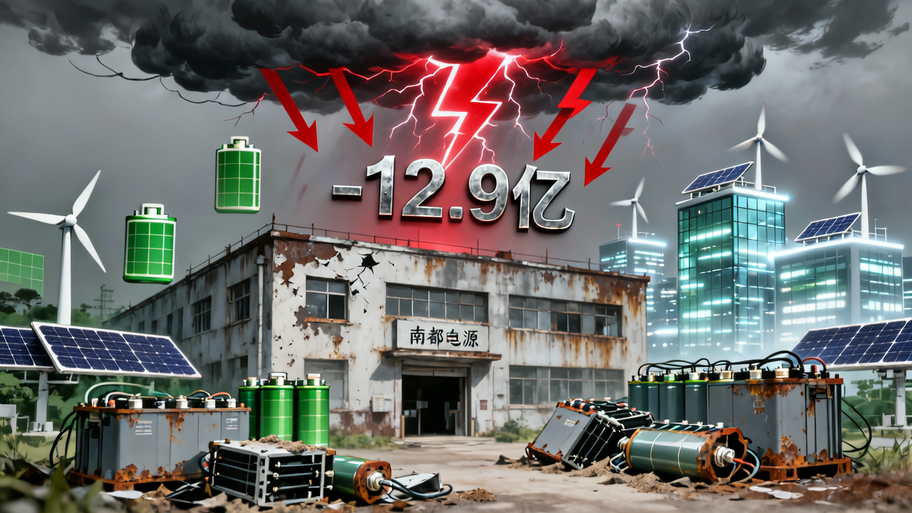 扣非凈利預(yù)虧高達(dá)12.9億！南都電源在儲能熱潮中“逆勢”巨虧