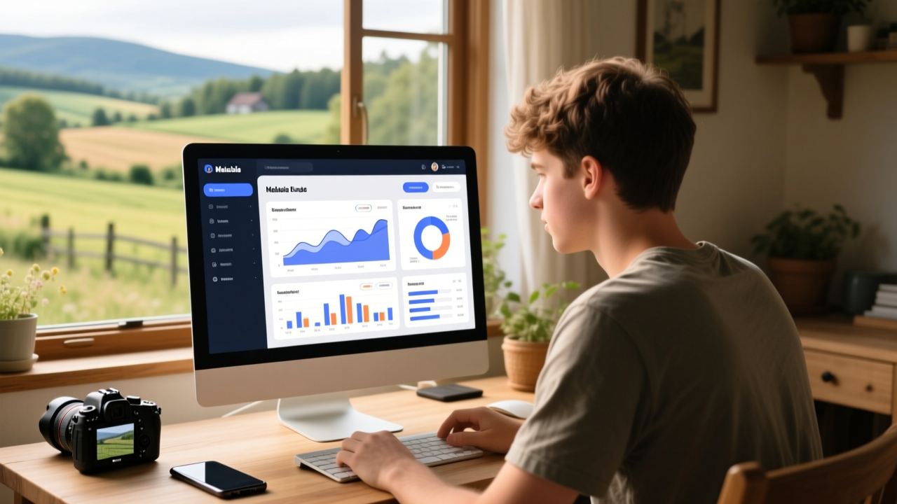 “村漂”的年轻人，利用自媒体悄悄赚钱