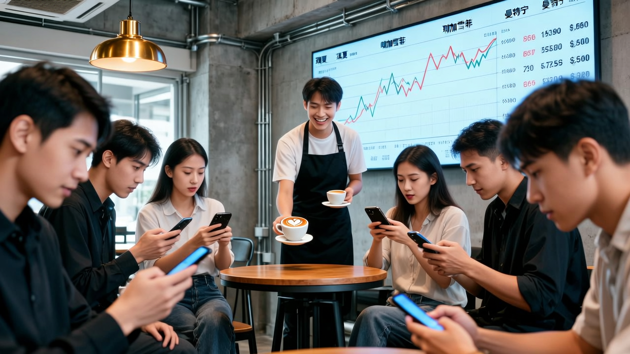 日銷3000杯，把吃飯變“炒股”，年輕人集體上頭