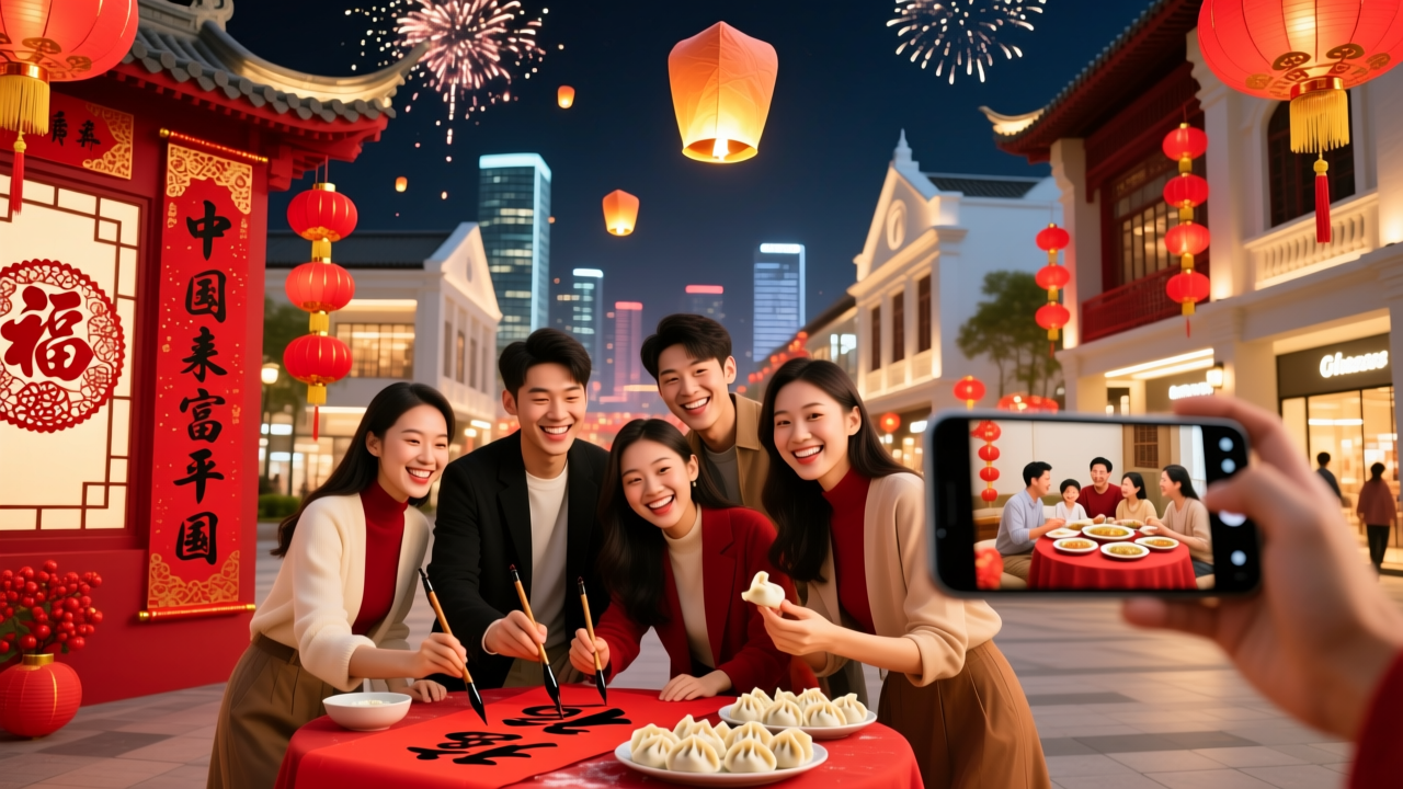 最长春节，年轻人把年过到海外