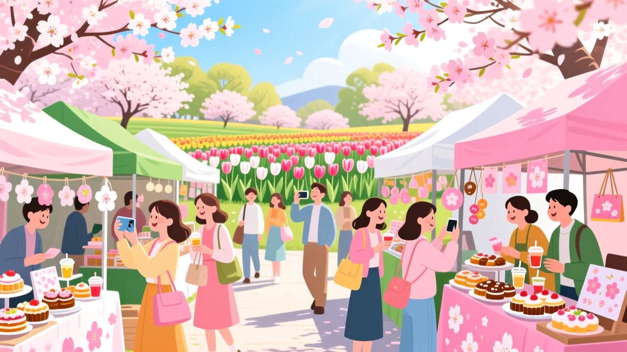 這些爆火的「春日經(jīng)濟」，可不只是新“花”樣