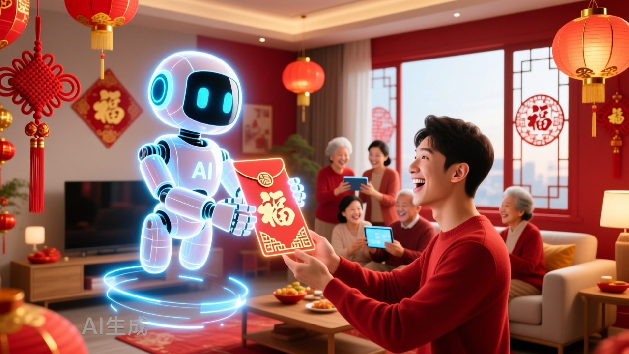 春节AI红包大战埋下了四个伏笔