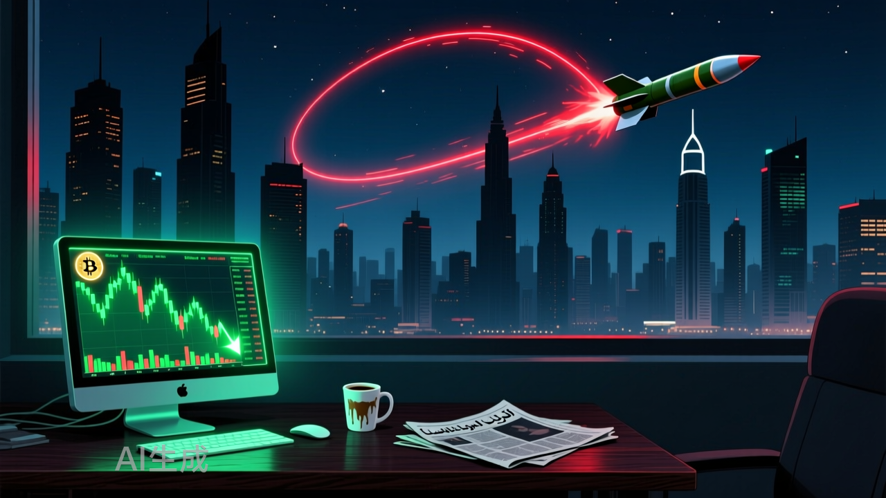 美国打伊朗，比特币为何暴跌？