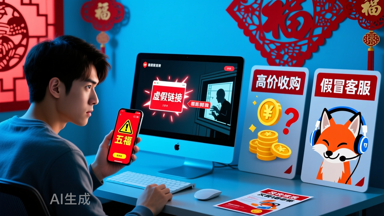 “五福”集齐了吗？马上金融提醒：当心这三种集福骗局！