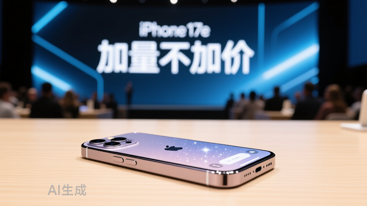 iPhone 17e发布：内在大升级，加量不加价，全球中低端市场收割利器来了