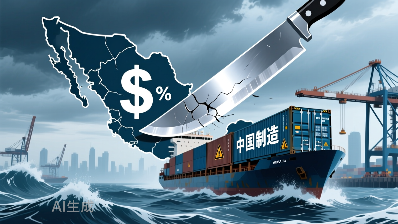 永久生效，墨西哥对华关税一夜飙至50%