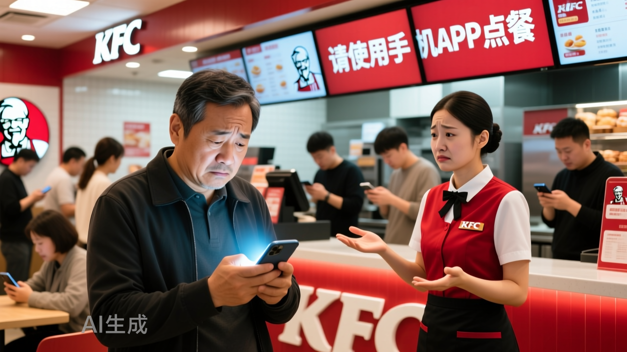 肯德基APP，“逼疯”顾客?