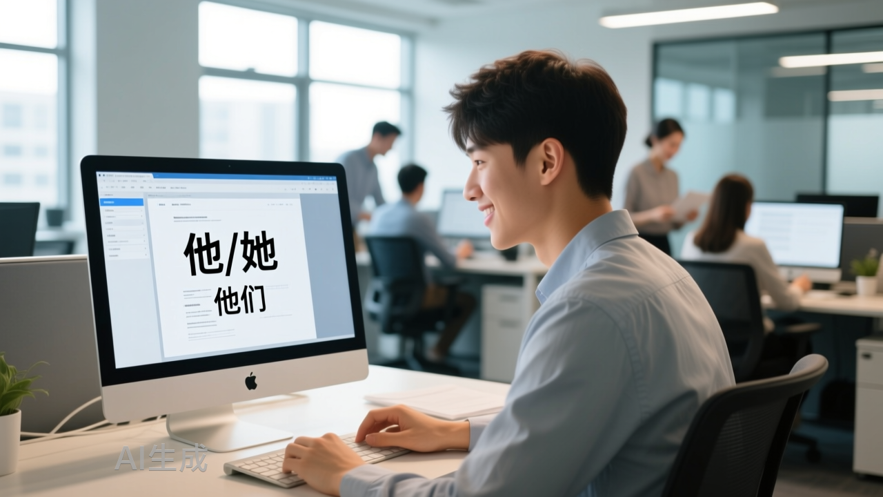 把“她”放回本该在的位置