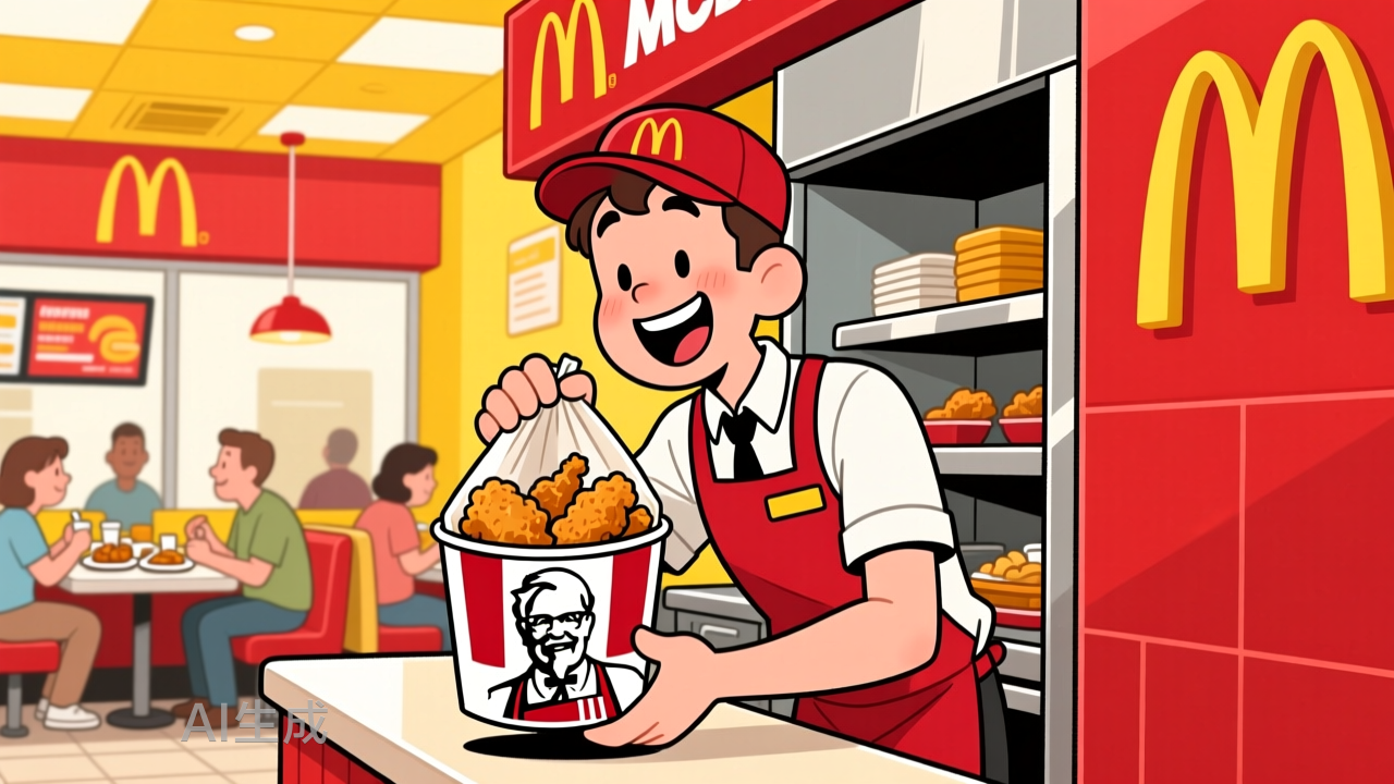 最大的麥門“叛徒”在麥當(dāng)勞？