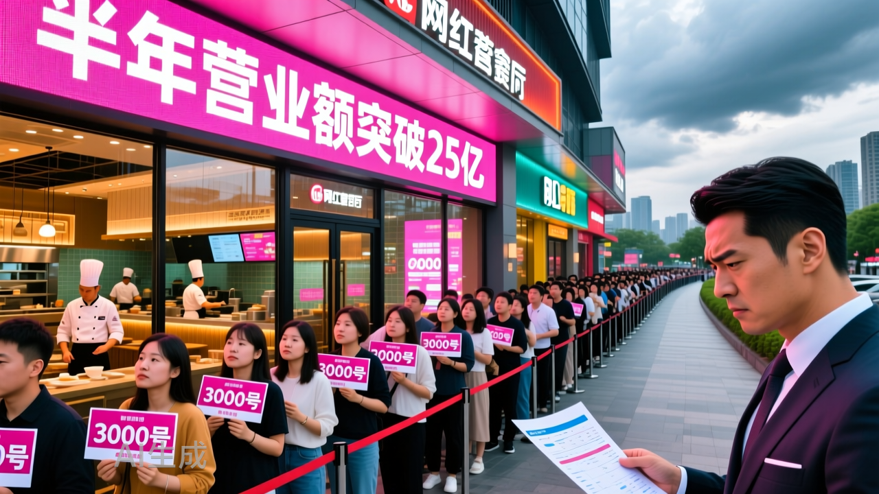 排队3000号、半年吸金25亿，这一“顶流网红”遇到考验