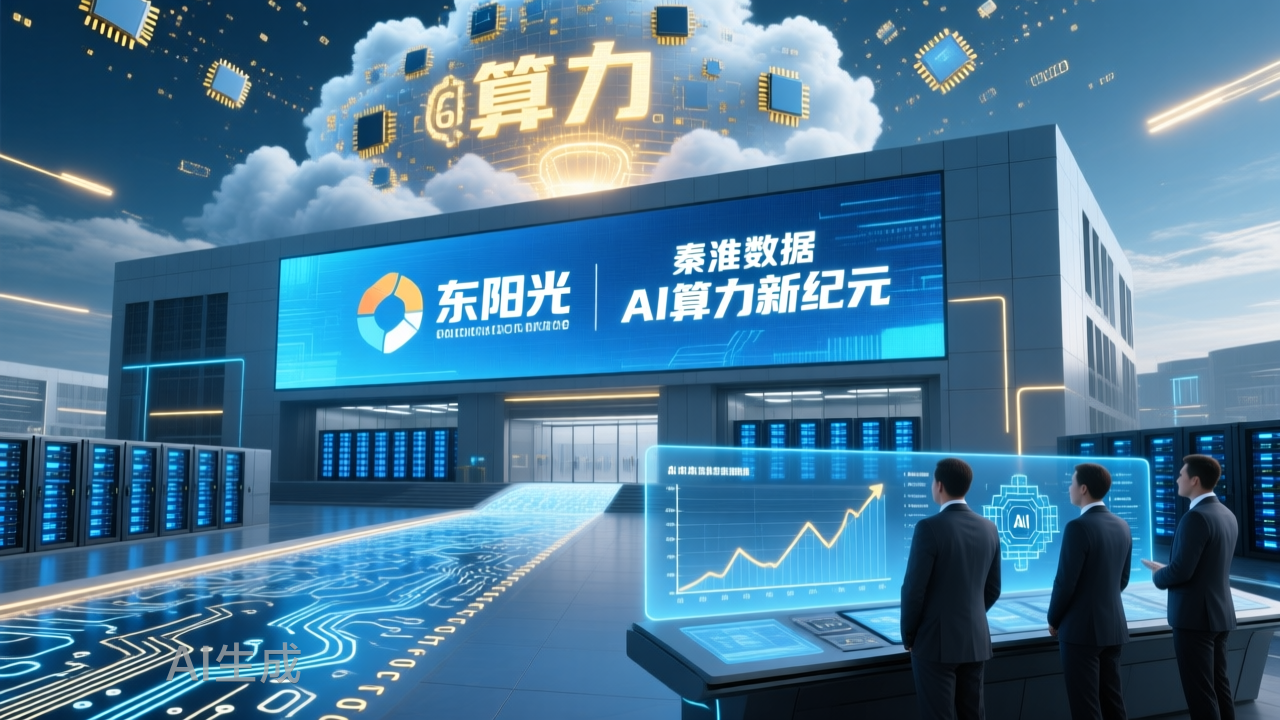 东莞首富豪赌算力，东阳光分步吞食秦淮数据中国