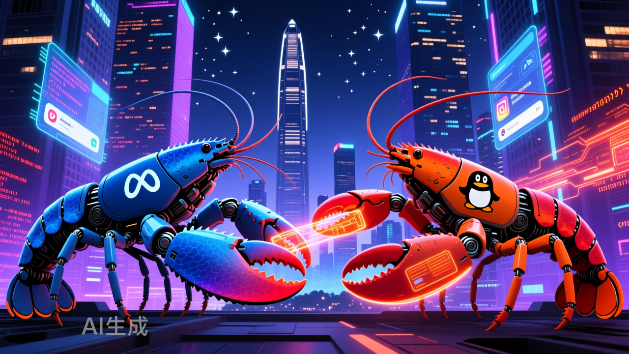 中国在全民养虾的时候，Meta把虾池买了