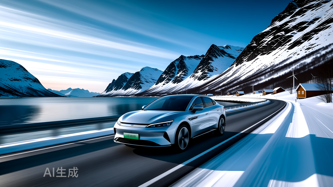 在北極圈，我打到一輛中國新能源車