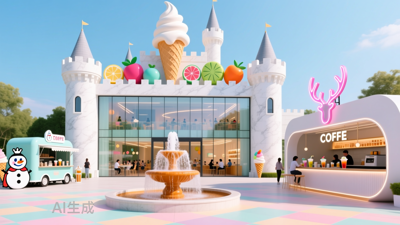 城堡里的“雪王”与“老钱洋房”里的瑞幸