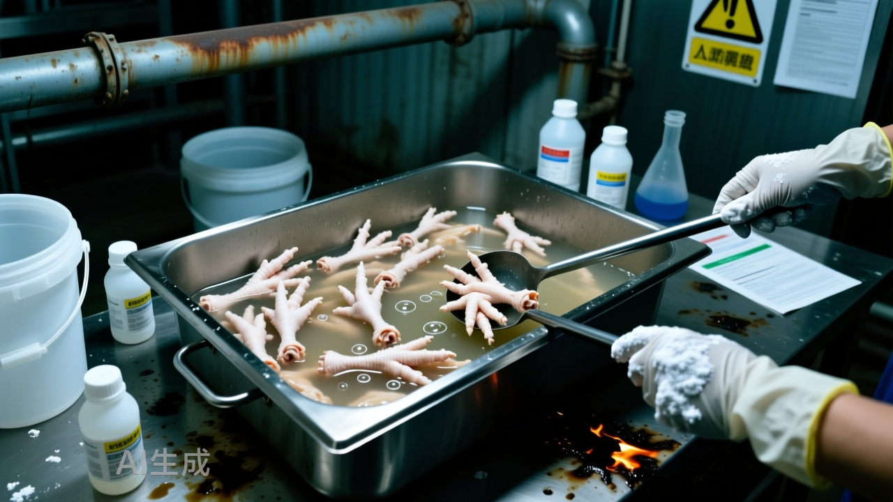 谁在“漂白”中国人的鸡爪？ 3·15晚会起底黑色产业链