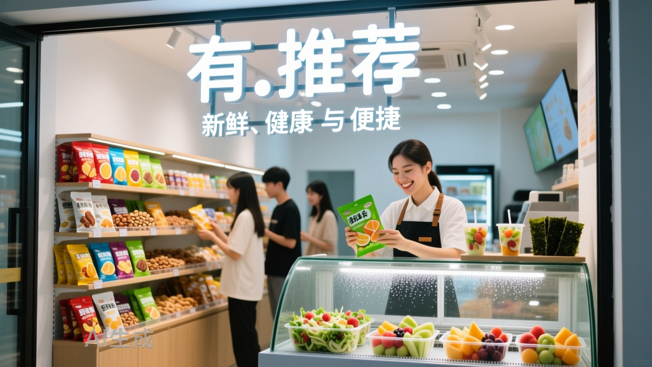 鳴鳴很忙盯上“新鮮零食”，薛記炒貨們遇到對手了