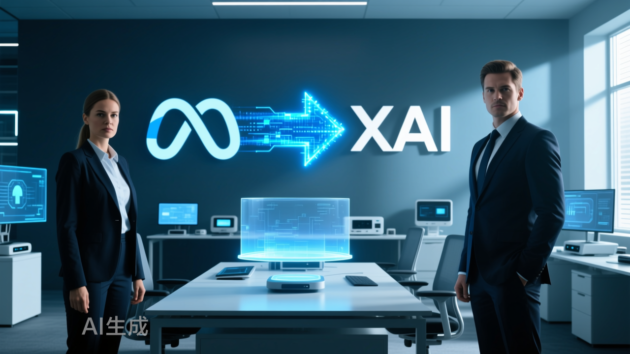 Meta 內訌纏身，馬斯克核心人才流失，中國AI迎來歷史機遇