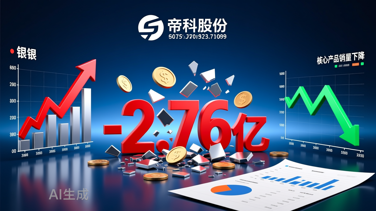 受累银价狂飙、核心产品失速，帝科股份去年亏损2.76亿 | 看财报