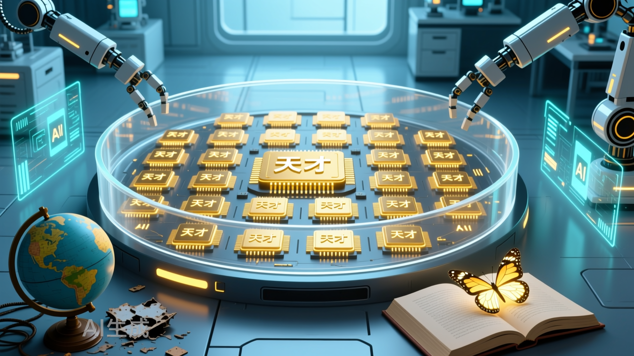 谁在制造AI天才？