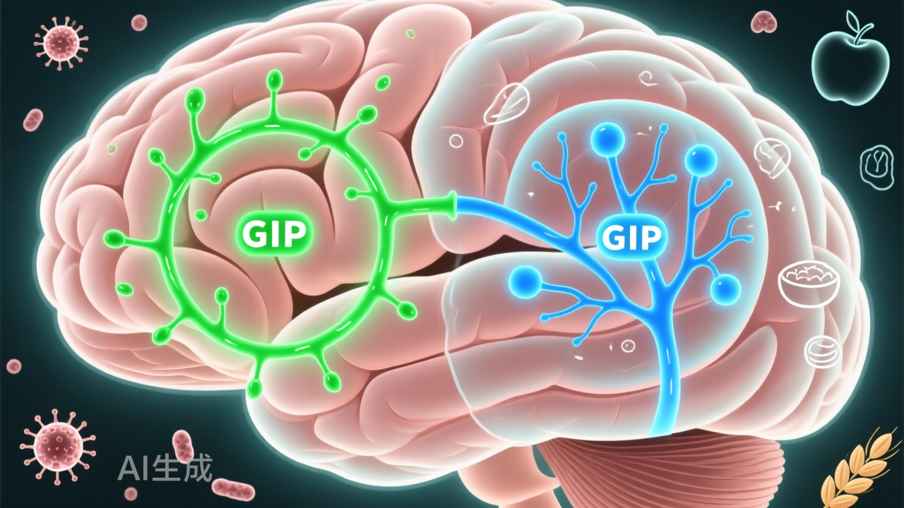 Cell Rep：西北大學(xué)團(tuán)隊(duì)揭示GIP受體調(diào)控炎癥厭惡與攝食的獨(dú)立神經(jīng)環(huán)路