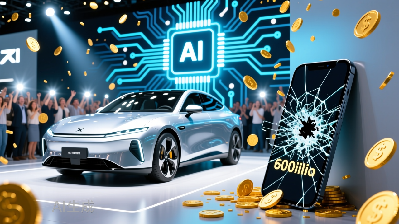 汽车报喜手机报忧，雷军要砸600亿搞AI