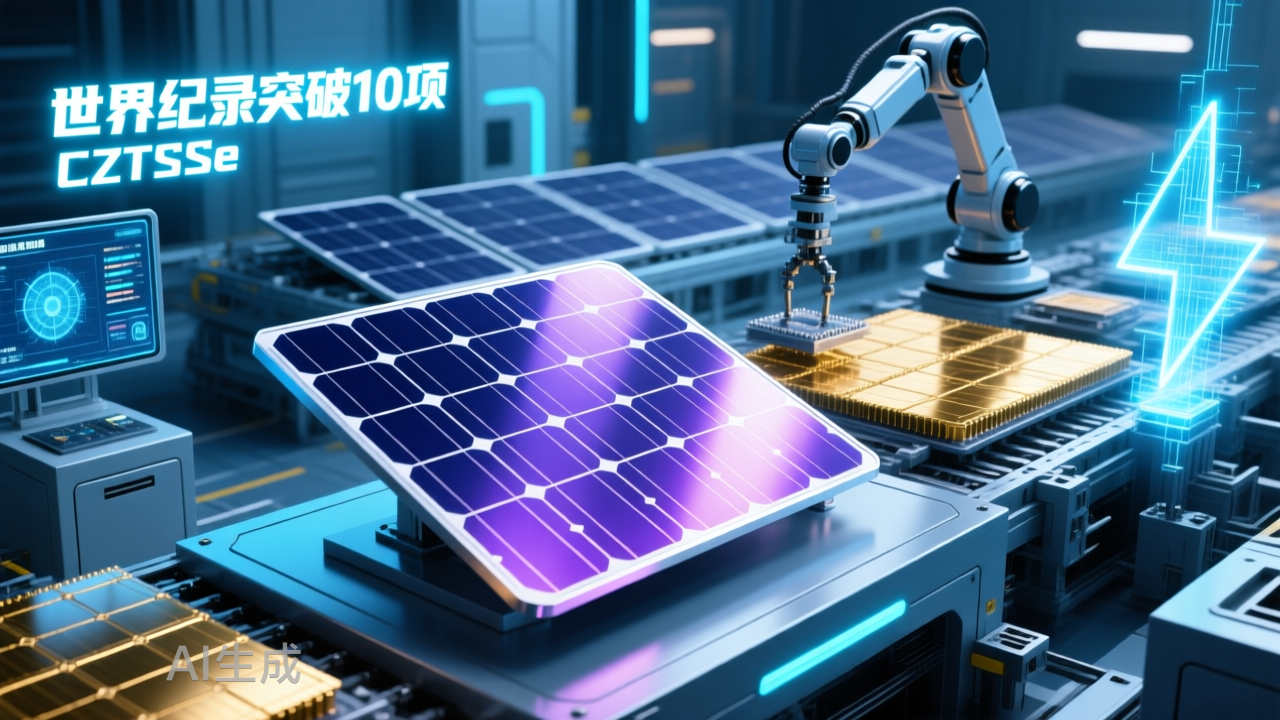 十破世界纪录，CZTSSe薄膜光伏迈过产业化关键门槛