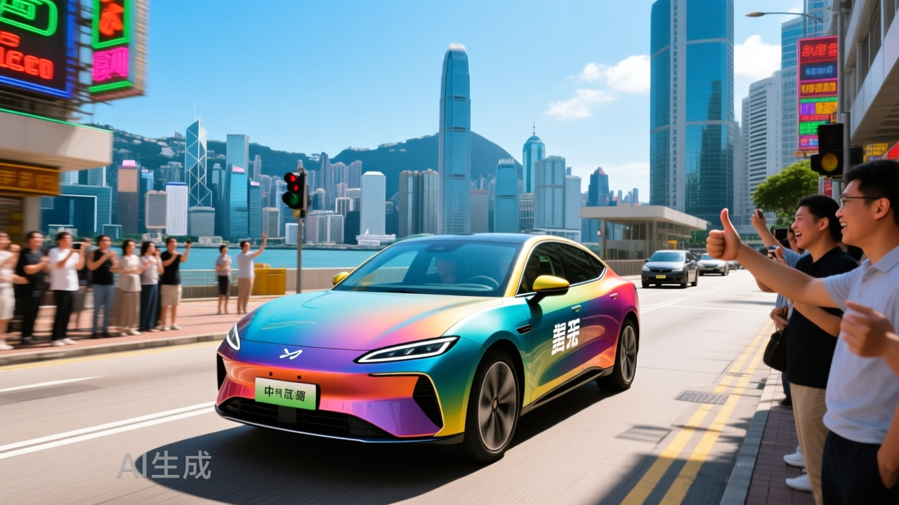 香港人买爆国产电动汽车