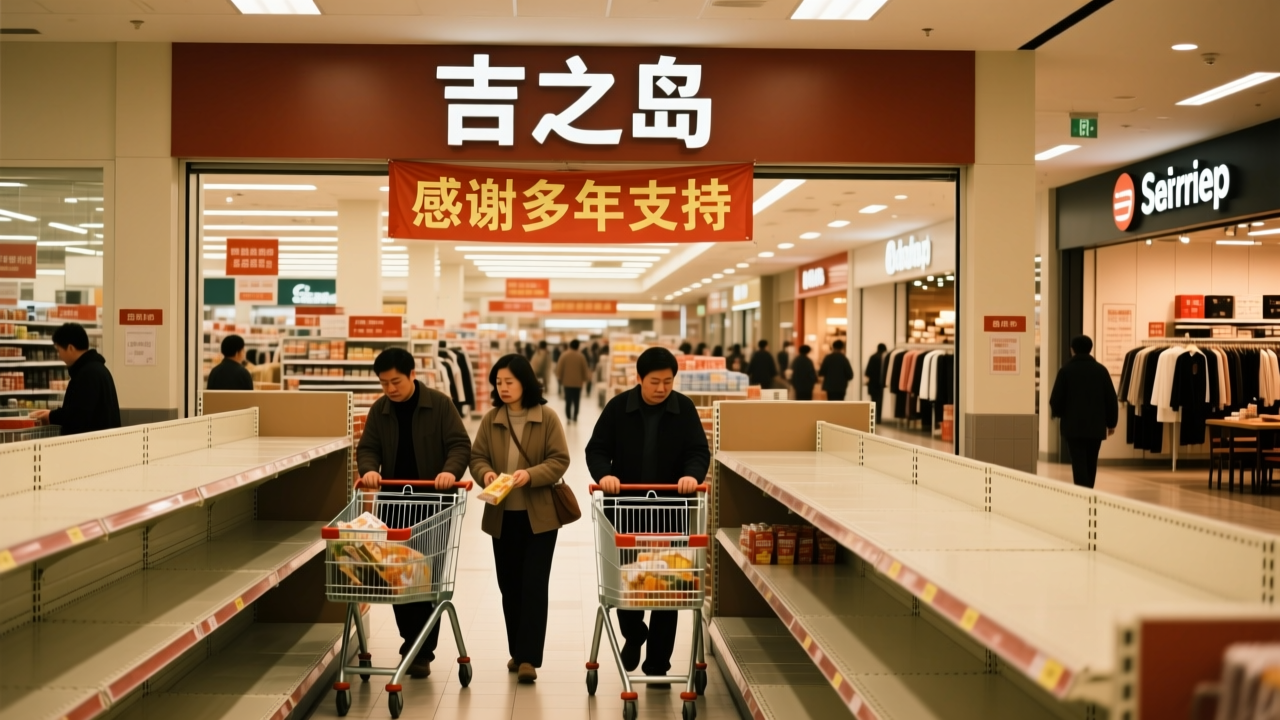 永旺没有撤出，但吉之岛时代结束了