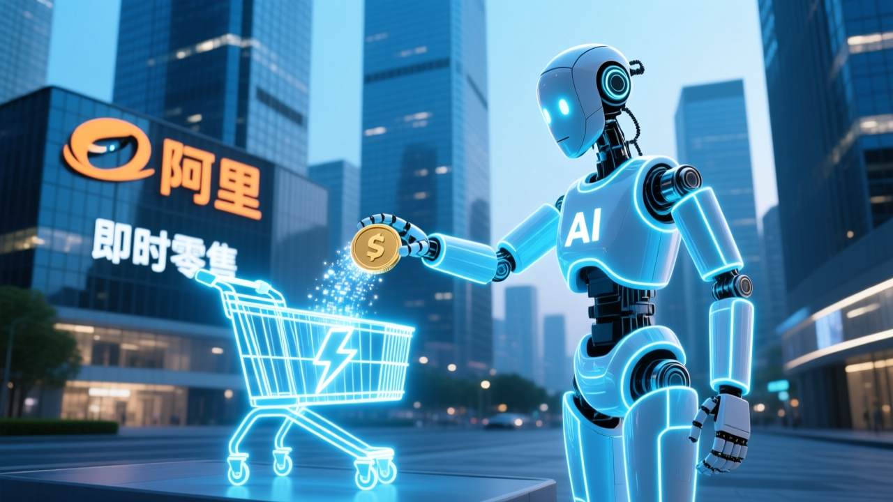 阿里即时零售的钱，该交给AI了