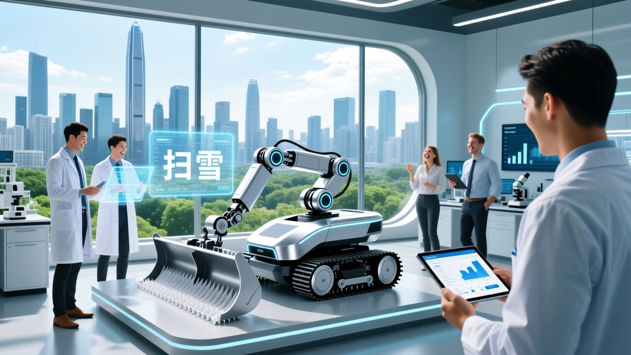 不下雪的深圳，造出掃雪機器人，被歐美人搶瘋了
