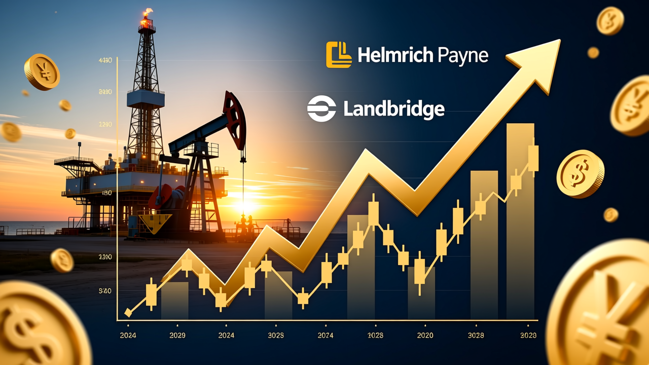 石油設(shè)備類股票有望反彈，Helmrich Payne 和 Landbridge 的股價圖表說明了什么