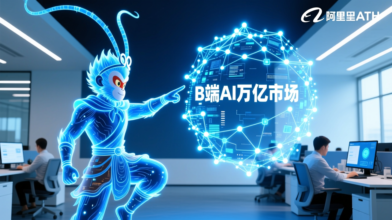 阿里ATH事業(yè)群首秀，“悟空”劍指B端AI萬(wàn)億市場(chǎng)