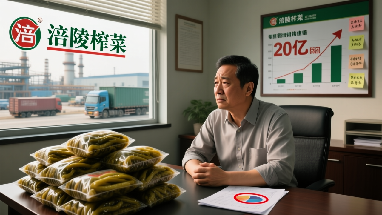 一包榨菜卖了20亿，涪陵榨菜却笑不出来