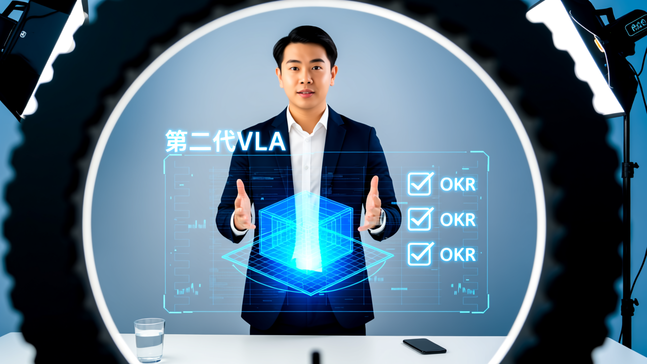 关于第二代VLA，何小鹏在直播间下了不止三个OKR
