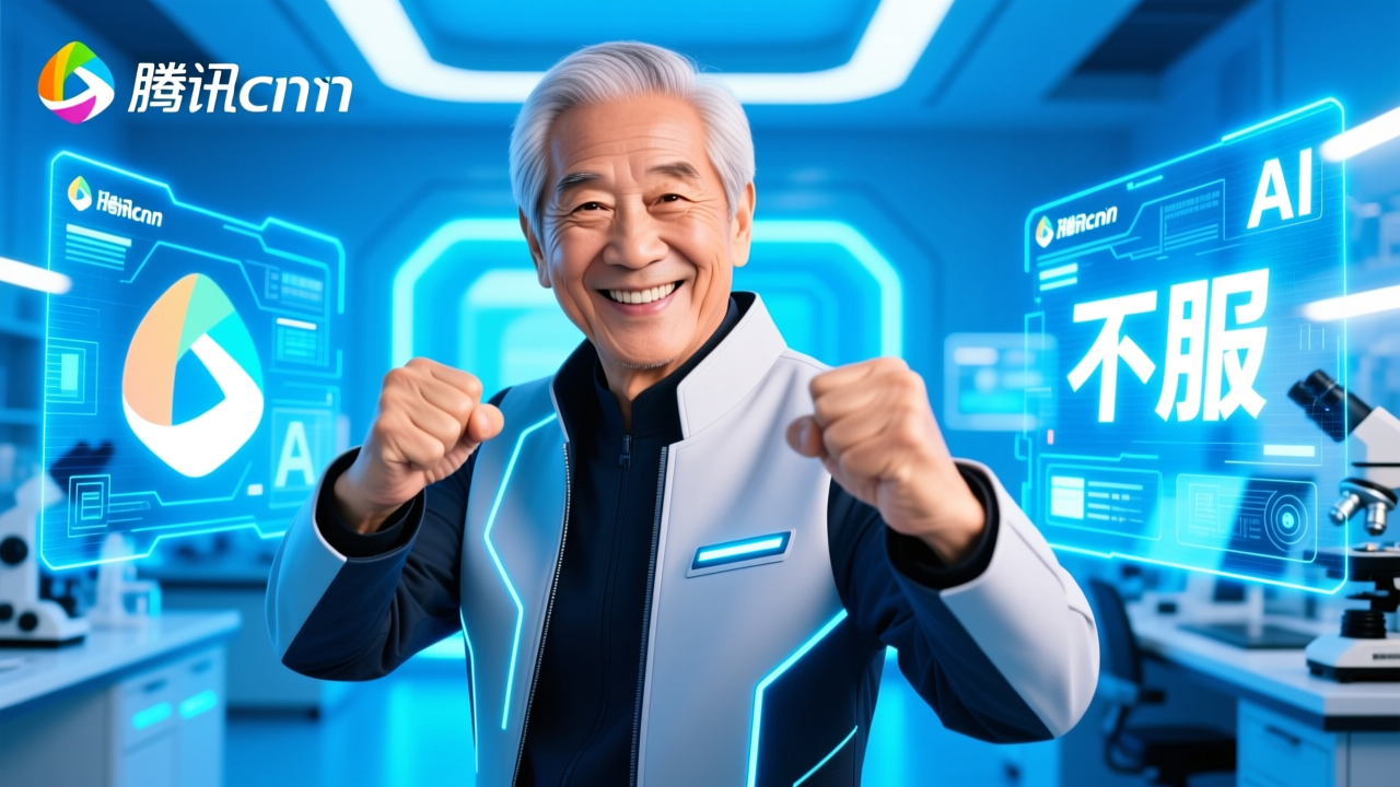 騰訊AI，“老登”不服輸