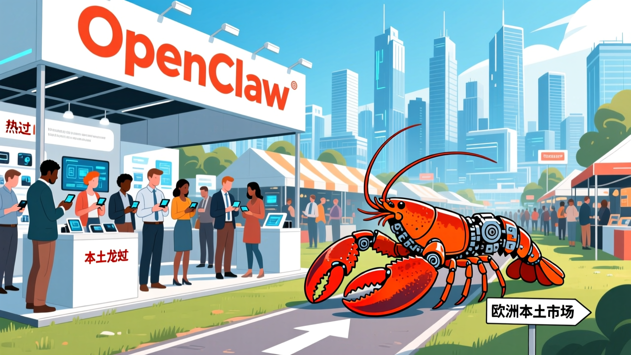 OpenClaw熱在中美   歐洲為什么放跑了那只本土“龍蝦”