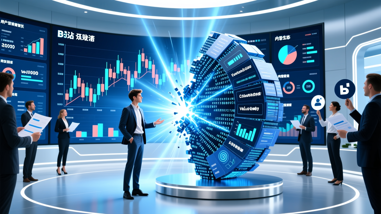 不是市场不懂 B 站，是它的估值逻辑彻底变了