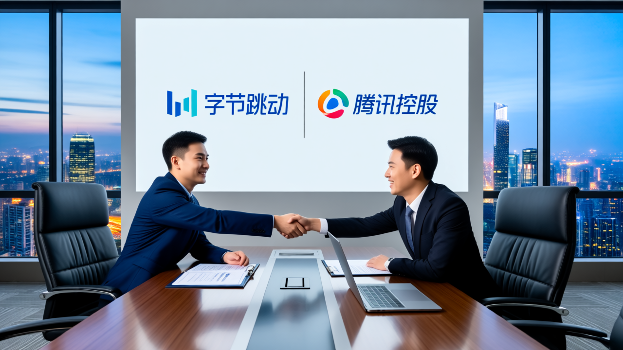 腾讯当股东，字节做老板