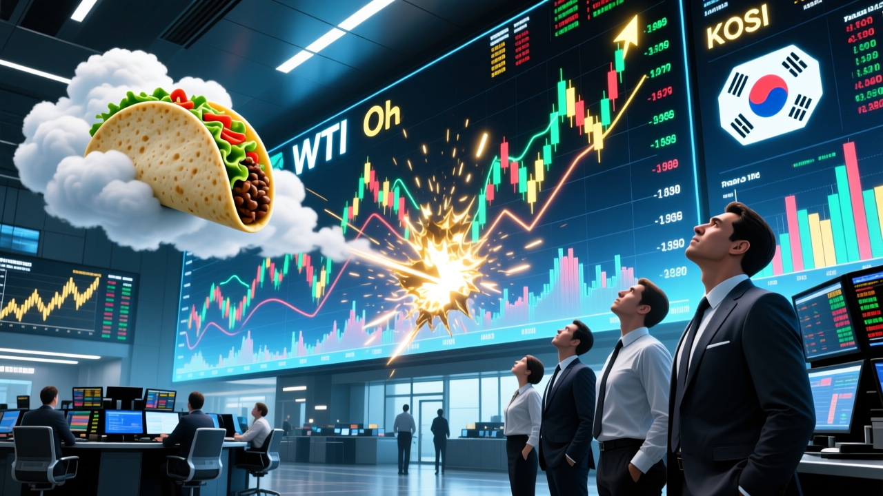 特朗普再次TACO，WTI原油日内回调近29%，重演黄金白银与韩股剧本