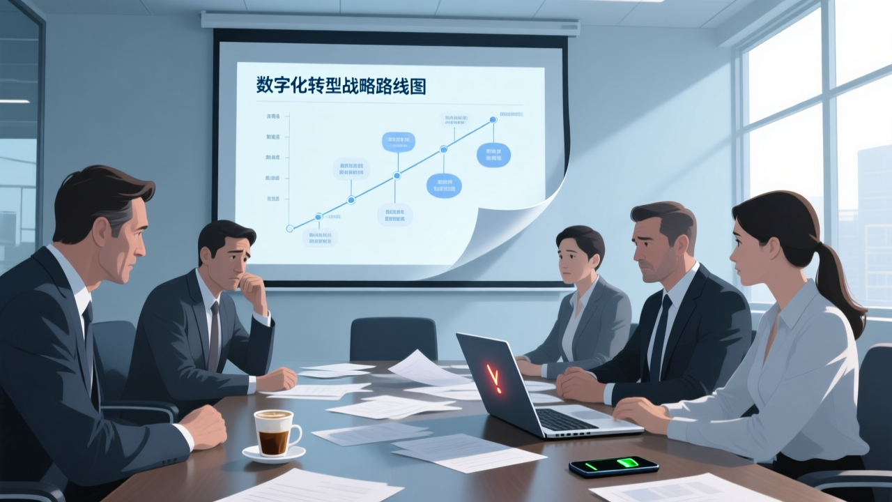数智化的最大谎言：为什么高管的战略宏图，总是碎于底层的执行泥潭？