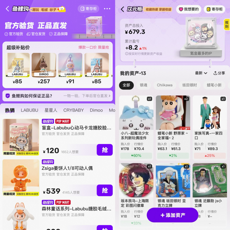 以“鱼鲤购”加码C2B2C，闲鱼能否切入“潮玩”大生意？