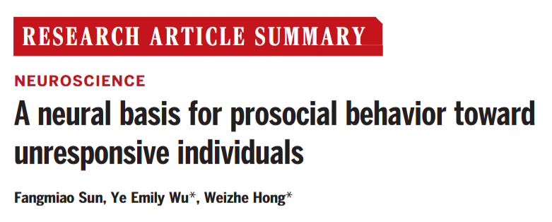 Science之后又发Nature， UCLA洪暐哲解密：为什么“好爸妈”往往也是“热心肠”？