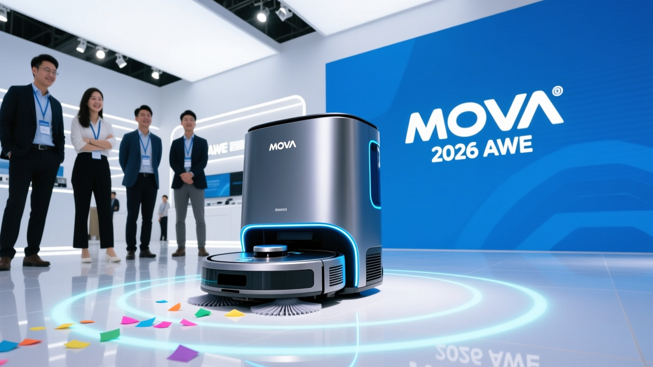 AWE 2026，MOVA扫地机“出尽风头”
