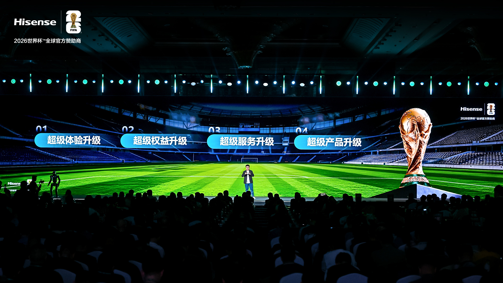 海信世界杯定制产品全新首发：AI科技贯穿全场景，解锁家庭观赛方式