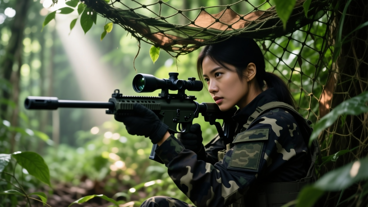 罗福莉悄无声息地伏击